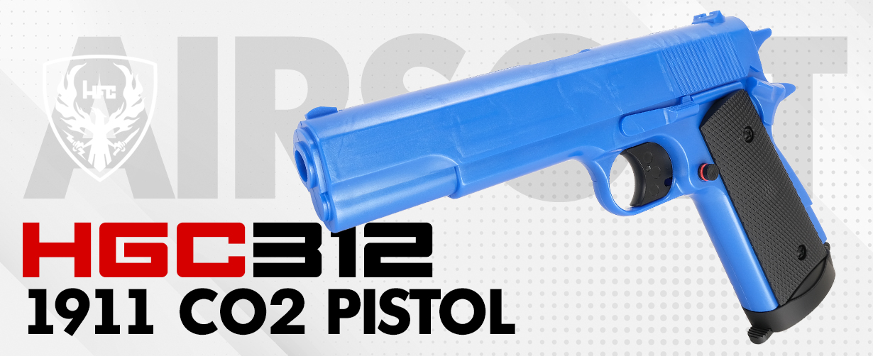 HGC312 1911 Co2 Airsoft Pistol NBB