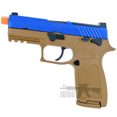 Sig Sauer P320 M18 Gas Blowback Airsoft Pistol blue