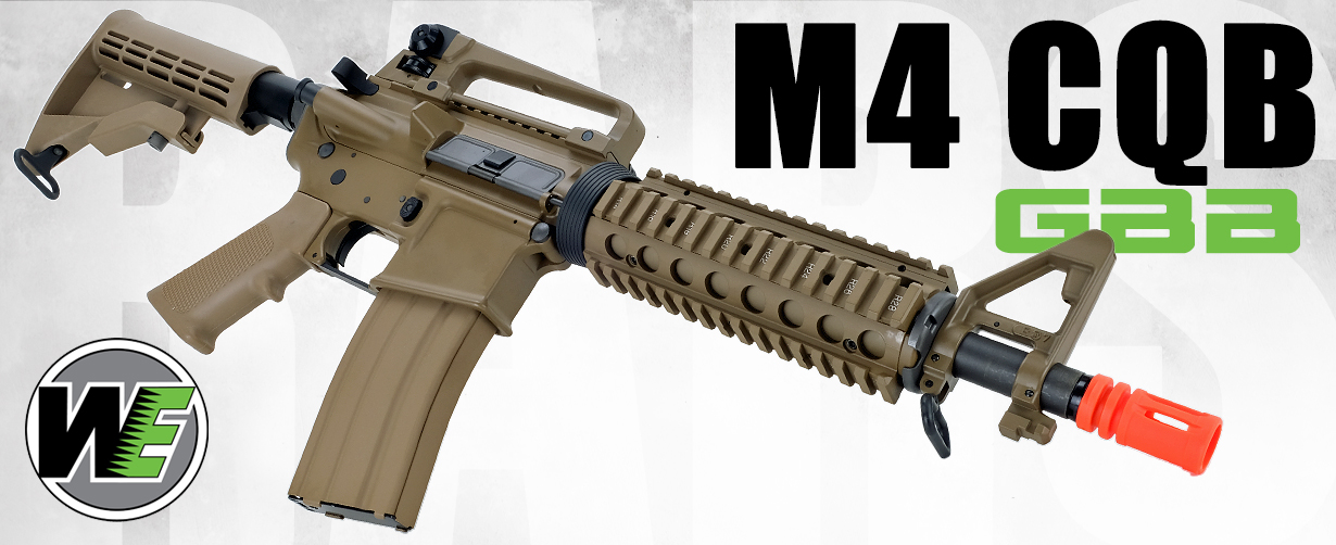 M4 CQB GBB AIRSOFT GUN T10