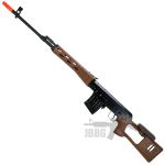 WE ACE VD SVD Gas Blowback GBBR Airsoft Sniper Rifle 2 wood