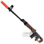 WE ACE VD SVD Gas Blowback GBBR Airsoft Sniper Rifle 3 wood