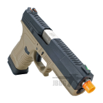 WE GP1799 T1 Gas Blowback Airsoft Pistol Tan 6