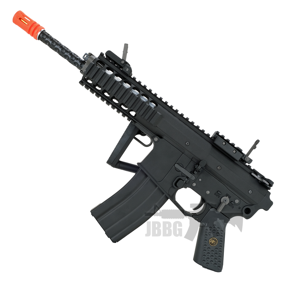 WE PDW Gas Blowback 10″ Airsoft Rifle Just BB Guns