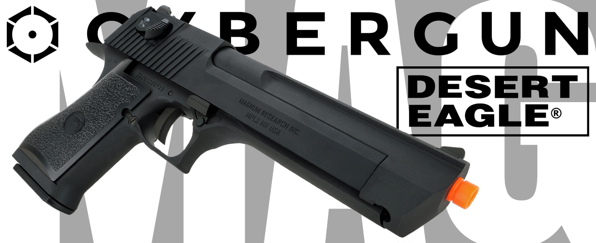 cybergun banner desert eagle 100 jbbg