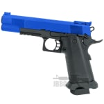 elite mk1 airsoft pistol blue 1