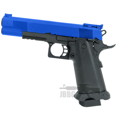 elite mk1 airsoft pistol blue 1