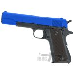src 1911 airsoft pistol blue_01