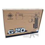 G20 Gold Airsoft Pistol box 1