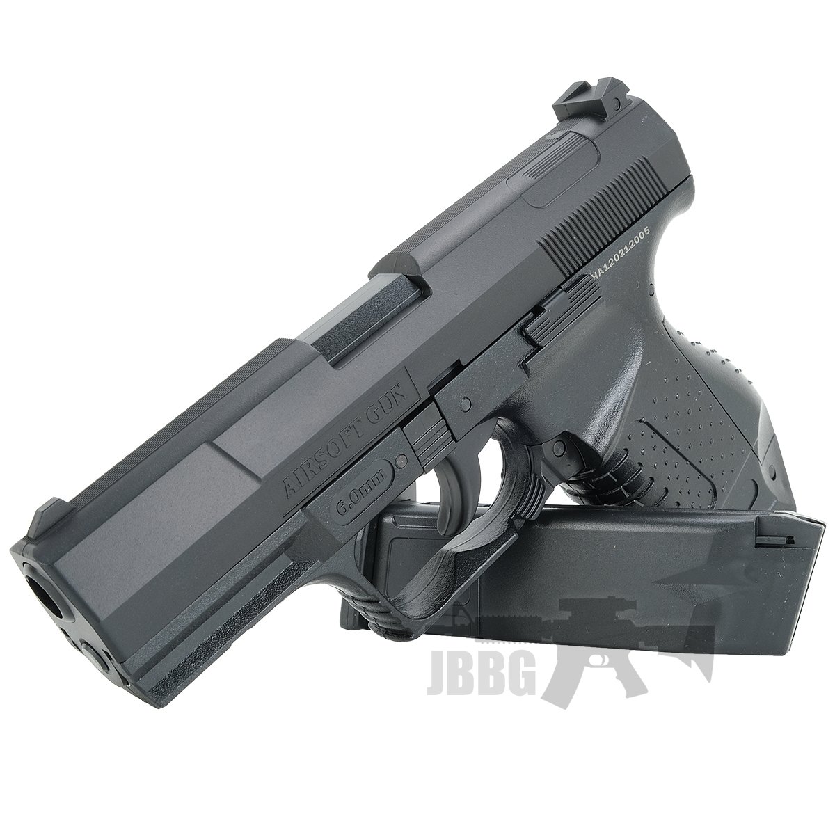 HA120 P99 Replica Spring Airsoft Pistol black 6 1
