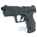 HA124 Airsoft Pistol with Silencer 3 black