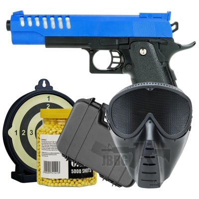 V302 Hi Capa Airsoft Spring Pistol Vigor Bundle Offer g6