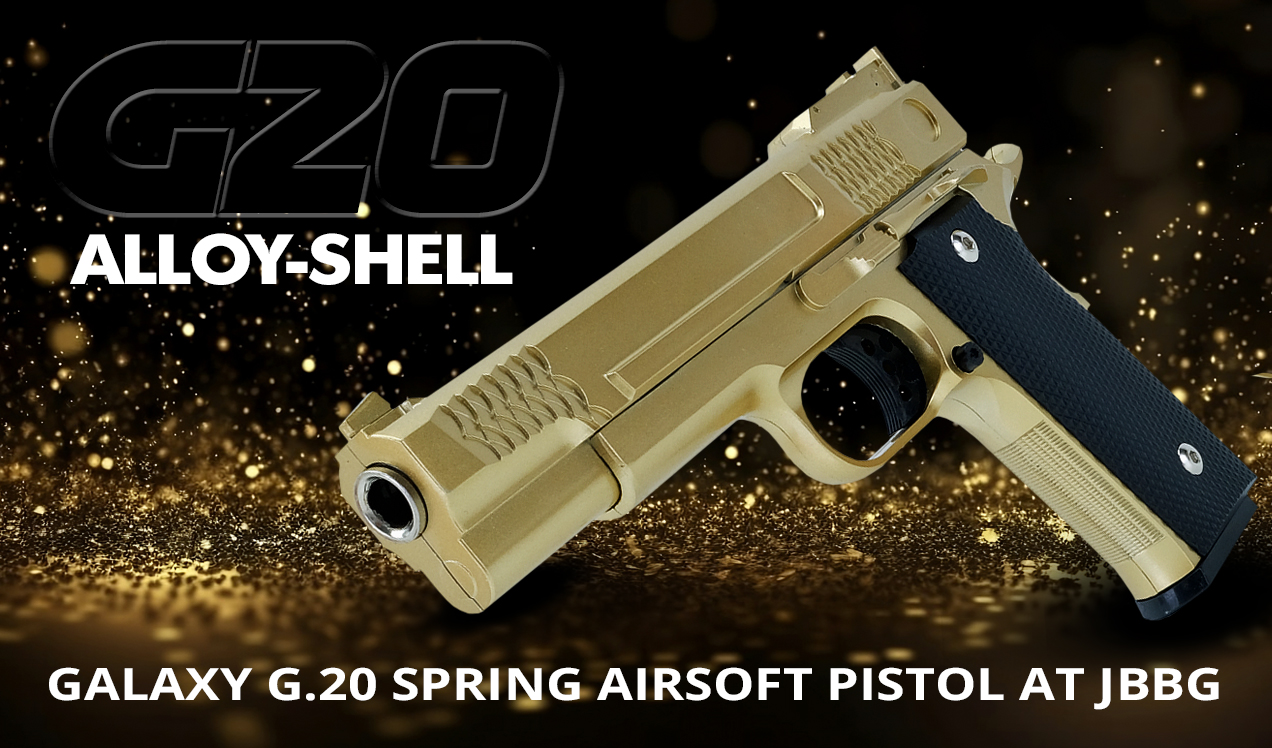 galaxy g20 airsoft bb pistol gold