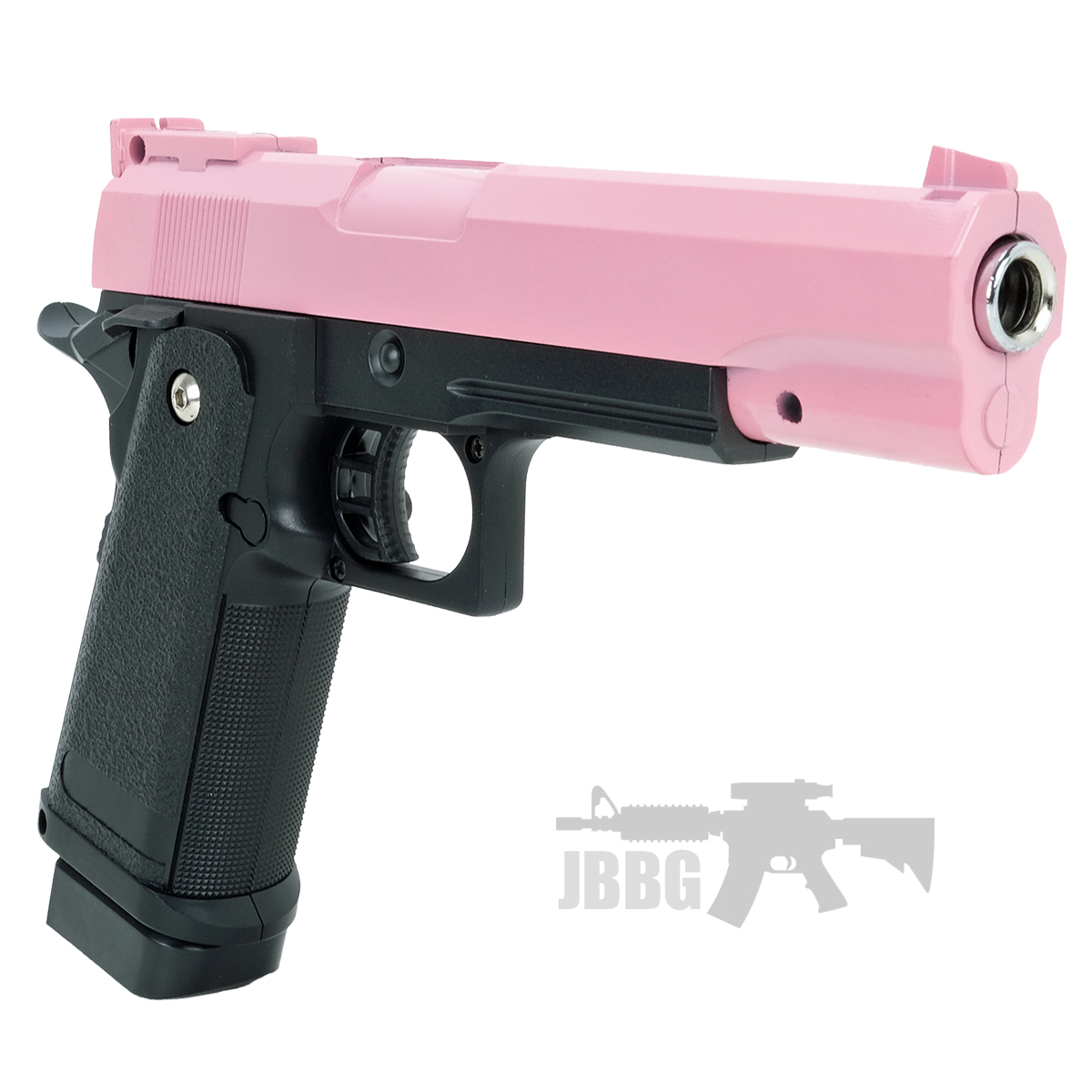 Pink Gun Bullets G6 Spring Airsoft Pistol Full Metal Two-Tone Pink - Just BB Guns