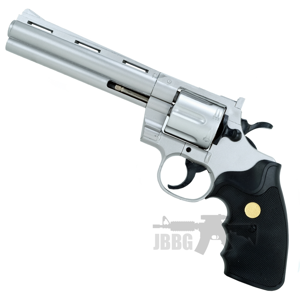 Revolver Raspberry Color G36Z Spring Revolver Silver - Just BB Guns
