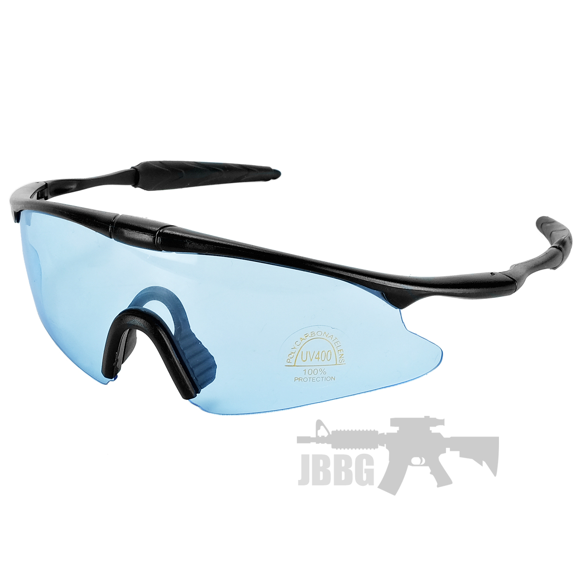 UV Shooting Glasses Blue Lens Bulldog Airsoft Tactical Gear Just BB Guns