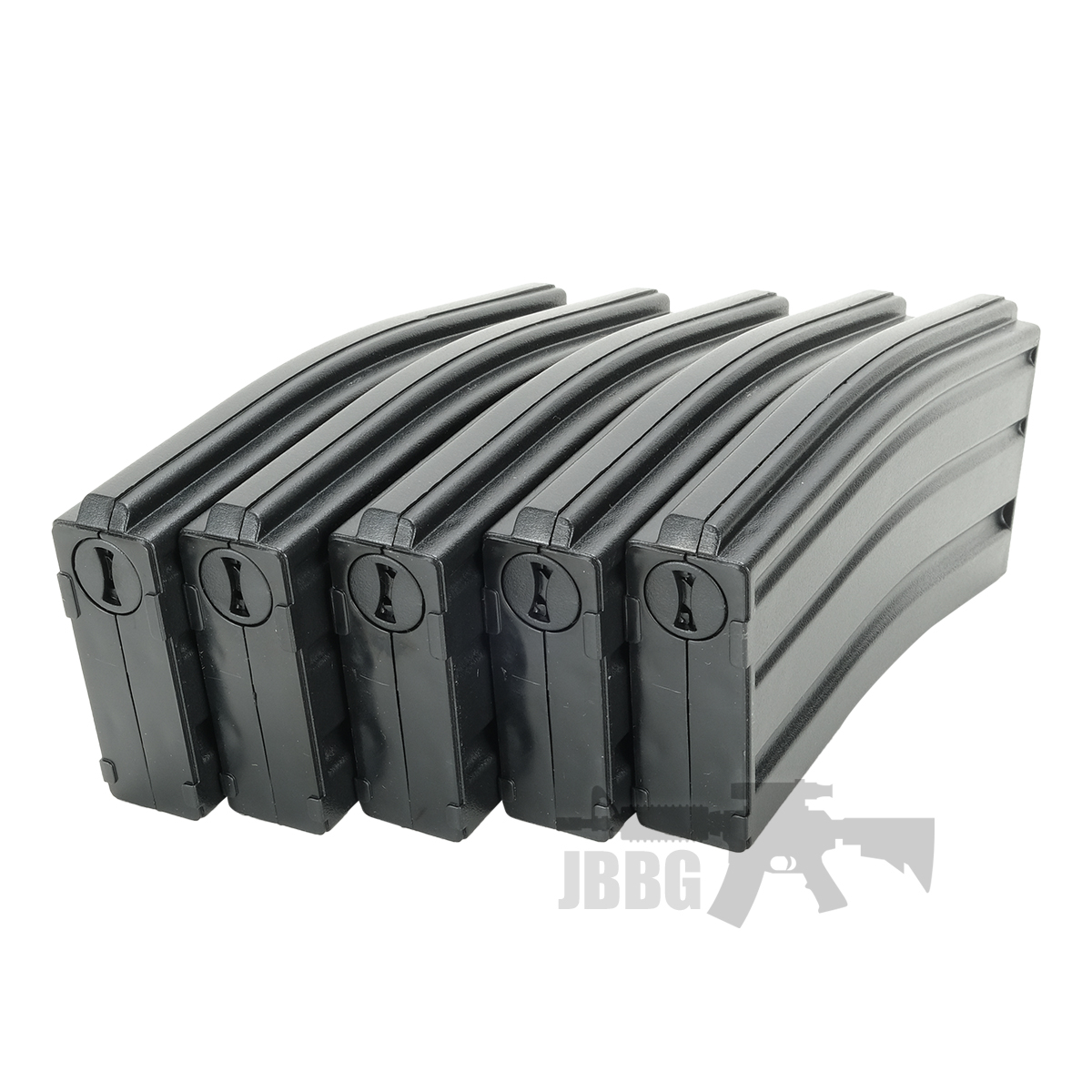 King Arms M16 Series Magazine Box Set 5 x Mid Cap 6