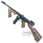 King Arms Thompson M1928 Chicago Wood Pattern AEG Airsoft Gun 1