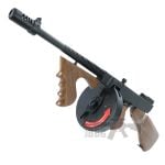 King Arms Thompson M1928 Chicago Wood Pattern AEG Airsoft Gun 3
