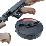 King Arms Thompson M1928 Chicago Wood Pattern AEG Airsoft Gun 55