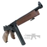 King Arms Thompson M1A1 Military Real Wood AEG Airsoft Gun 2