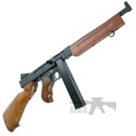 King Arms Thompson M1A1 Military Real Wood AEG Airsoft Gun 5