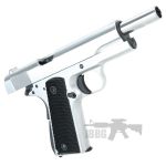 SR1911 Gas Blowback Airsoft Pistol Silver Ver 5