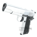 SR1911 Gas Blowback Airsoft Pistol Silver Ver 6