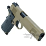 SR1911 MEU Gas Blowback Airsoft Pistol Desert Ver 3