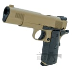 SR1911 MEU Gas Blowback Airsoft Pistol Desert Ver 6