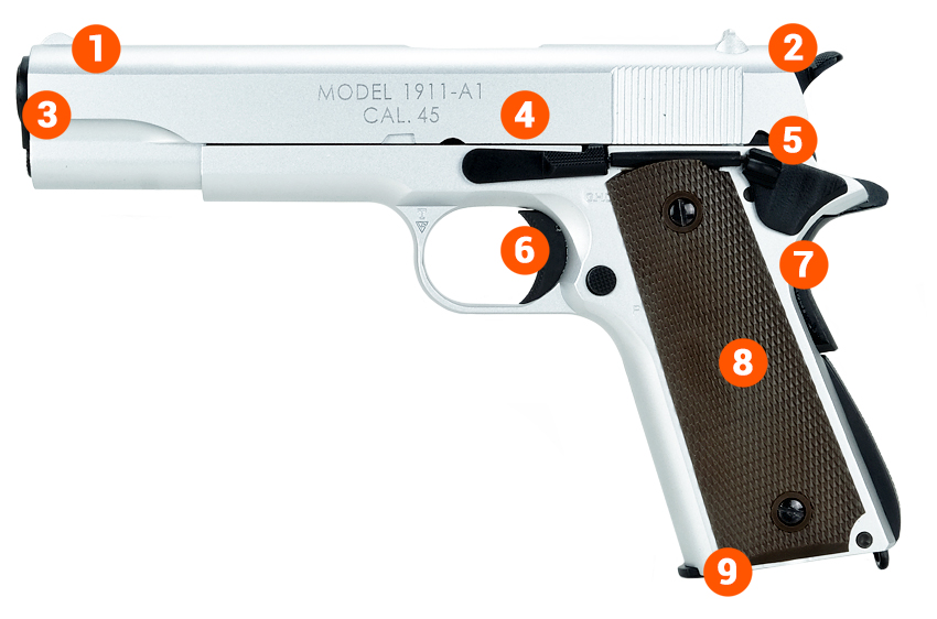 king arms 1911 pistol 1 info
