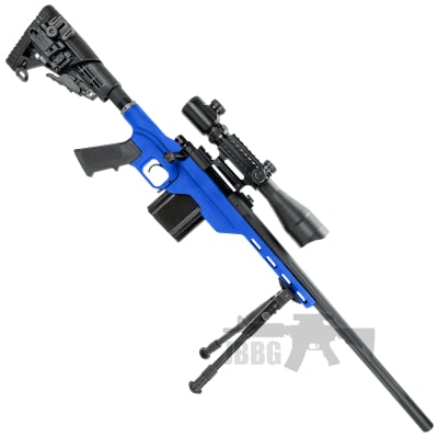 king arms MDT LSS airsoft gun 1 blue
