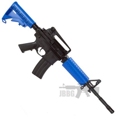 bulldog m4a1 sr4 aeg blue airsoft gun 1