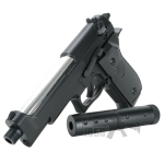 M22 Airsoft Pistol with Silencer b1