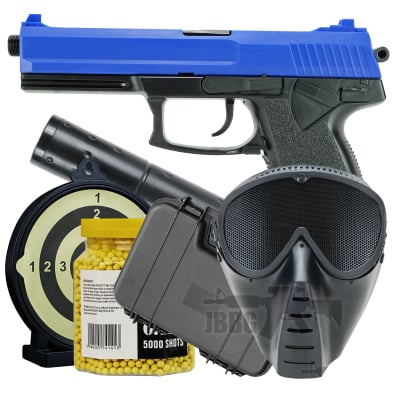 M23 Spring Airsoft Pistol with Silencer Bundle Offer 22