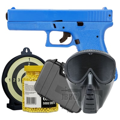 HA117 G17 Spring BB Pistol Blue Bundle Offer 2