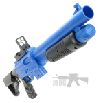 0581D1 Pump Action Airsoft Shotgun 6 blue