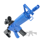 8908A CQB Spring M4 Airsoft BB Gun 3 blue