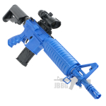 8908A CQB Spring M4 Airsoft BB Gun 4 blue