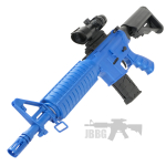 8908A CQB Spring M4 Airsoft BB Gun 7 blue