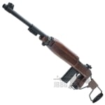 King Arms M1A1 Paratrooper Carbine CO2 Blowback Rifle Real Wood 3