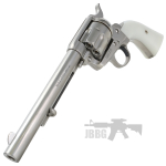King Arms SAA .45 Peacemaker Airsoft Gas Revolver M – Silver 4