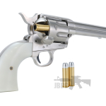 King Arms SAA .45 Peacemaker Airsoft Gas Revolver M – Silver 7