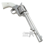 King Arms SAA 45 Peacemaker Airsoft Gas Revolver M – Silver 8