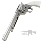 King Arms SAA .45 Peacemaker Airsoft Gas Revolver M – Silver 9