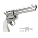 King Arms SAA .45 Peacemaker Airsoft Gas Revolver S – Silver 3