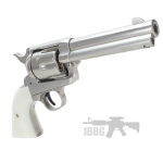 King Arms SAA 45 Peacemaker Airsoft Gas Revolver S – Silver 3