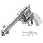 King Arms SAA .45 Peacemaker Airsoft Gas Revolver S – Silver 5