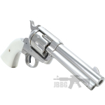 King Arms SAA .45 Peacemaker Airsoft Gas Revolver S – Silver 6