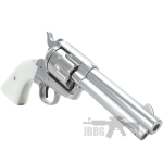 King Arms SAA 45 Peacemaker Airsoft Gas Revolver S – Silver 6