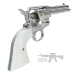King Arms SAA .45 Peacemaker Airsoft Gas Revolver S – Silver 7